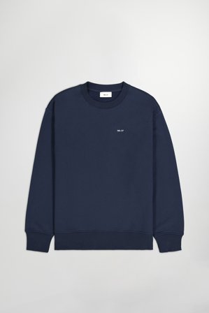 Briggs 3504 Sweatshirt Herr Blå Ekologisk Bomullsblanding