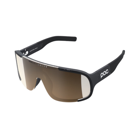 POC Aspire Mid Uranium Black/Clarity Trail/Partly Sunny Silver