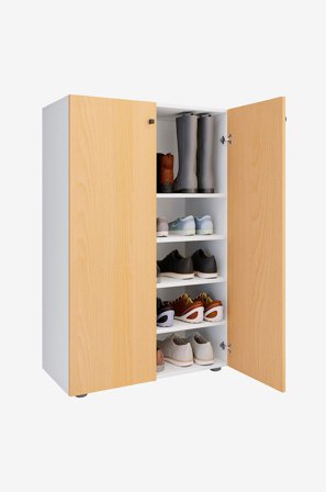 VCM - Vcm Skoskap Lona Xl 5 rom - Flerfarget - Skoskap - Fra Homeroom