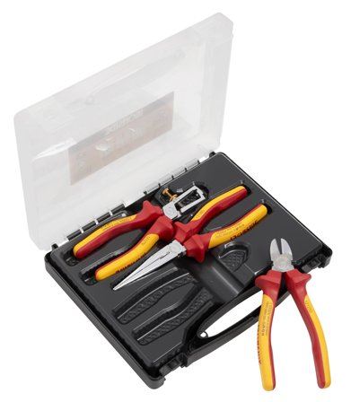 Ironside 121022 Tångset 3 delar, upp till 1000 V, Handverktyg