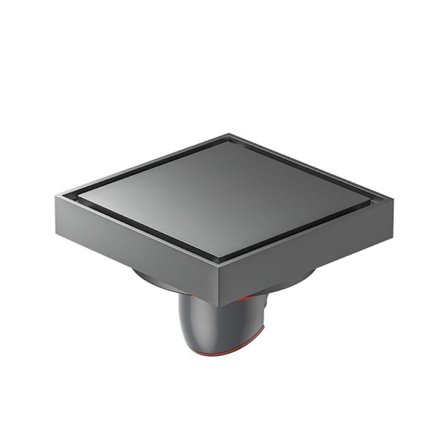 Usynlig gulvrist deodorant dykking all-kobber gulvrist (pistol aske),