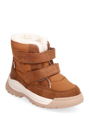 Millas Double Velcro Tex Brown Wheat