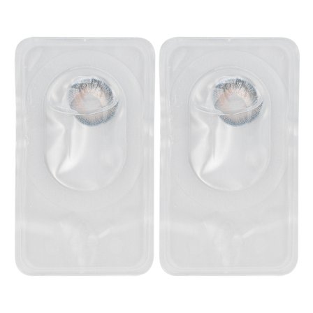 1 Par Kosmetiske Fargede Kontaktlinser Myke Hydrofile 0 Dioptrier 14mm Blå