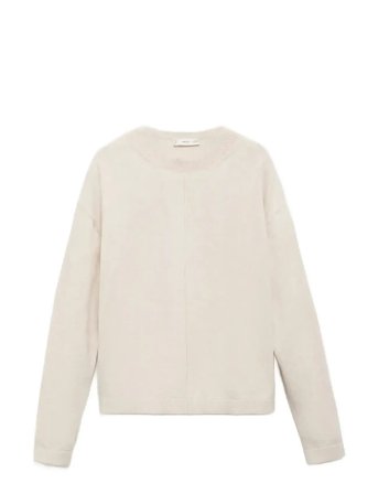 Mango | Decorative Seams Cotton Sweater | 7-8