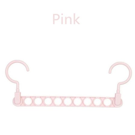 9 hulls magisk kleshenger multifunksjon sammenleggbar henger rotati