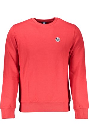 North Sails Felpa Senza Zip Uomo Rosso