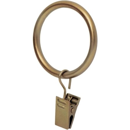 Gardinklämmor - Gardinpanelklämmor 1,7 tum, set om 10 - Varm guld