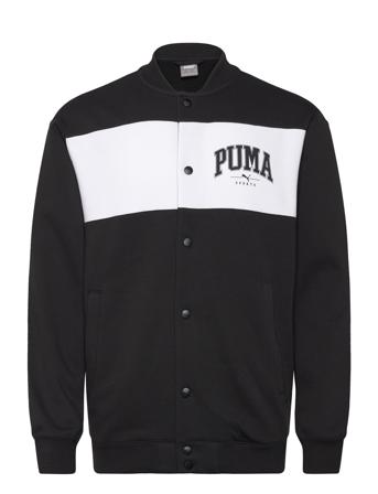 Puma Squad Bomber Jacket Fl Sport Men Sport Clothing Sport Sweat-shirts & Hoodies Sport Sweat-shirts Black PUMA