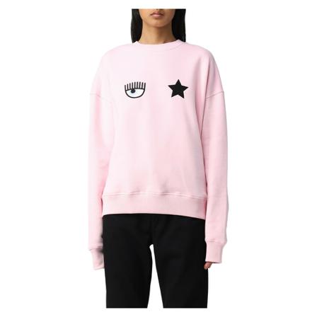 Chiara Ferragni Collection Sweatshirts rosa, Dam, Dam, Storlek: L