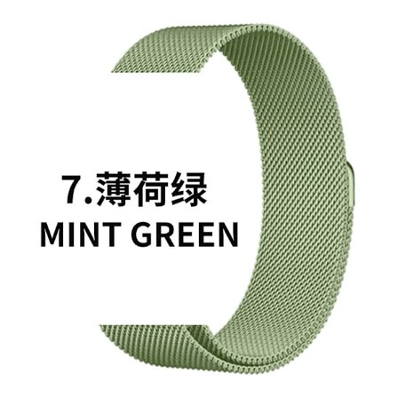 Klockarmband för Apple Watch iWatch Gäller: 1-9 generationen/SE 38/40/41mm 7 Mintgrön