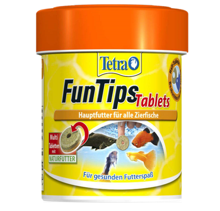 Tetra - Funtips 75 Tbl - Akvaristikk - Fiskefôr & fiskemat - Fôrtabletter - ZOO.no