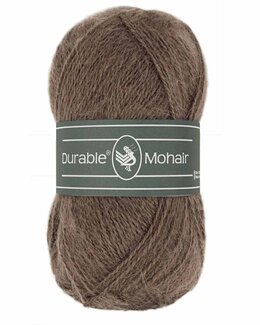 Garn Mohair Braun - Durable