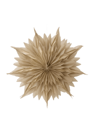Åhléns Home Adventsstjärna EVA 65 cm Belysning Beige ONESIZE