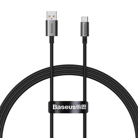 Baseus Superior Series USB-A / USB-C 100W 2m kabel - sort