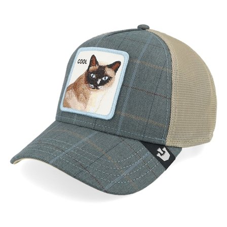 Goorin Bros. - Sininen trucker Lippis - Moon Cat Luxury Moon A-Frame Trucker @ Hatstore