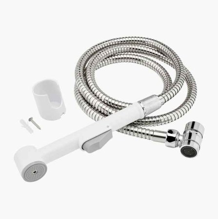 Biltema - Krandusj hvit/krom