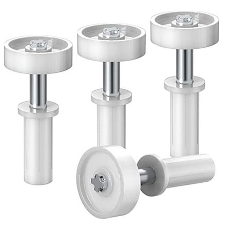 4 stk Dørbeslag Dørfjeder 1 1