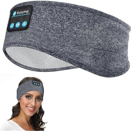 Bluetooth 5.0 hodetelefoner pannebånd sport pannebånd