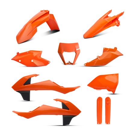 Plastikset Polisport Enduro Komplett - KTM 500 EXC-F 2017-2019