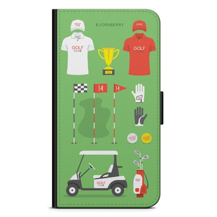 Bjornberry Plånboksfodral iPhone 12 Mini - GOLF