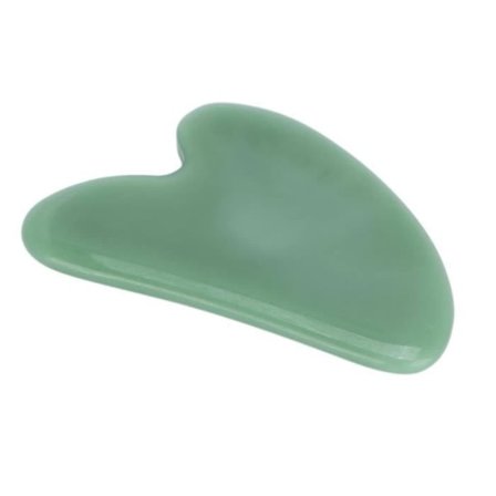 Jadekivinen Guasha-hierontatyökalu Gua Sha -kasvotyökalu Luonnollinen jadekivinen Guasha-hierontalauta [CO]