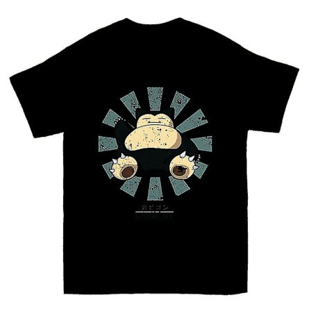 Snorlax retro japansk t-shirt