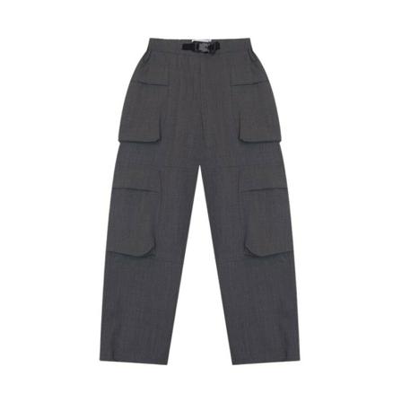 Bonsai, Double cargo pants Grijs, Heren, Maat:L