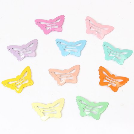 20 stk. Hårklemmer til piger Sommerfuglformet Hårnål Sideklemme Hårtilbehør Børnegave