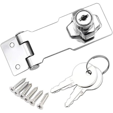 Hængeslås Padlås Hængsel Lås Skuffe Skab Lås til Låsning