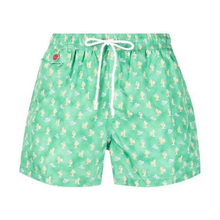 Kiton, Sea clothing Groen, Heren, Maat:M