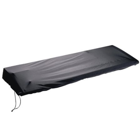 61 & 73 & 76 Tangentbordsskydd för digitalpiano, svart