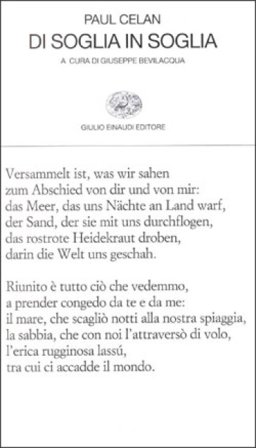 Di soglia in soglia Paul Celan