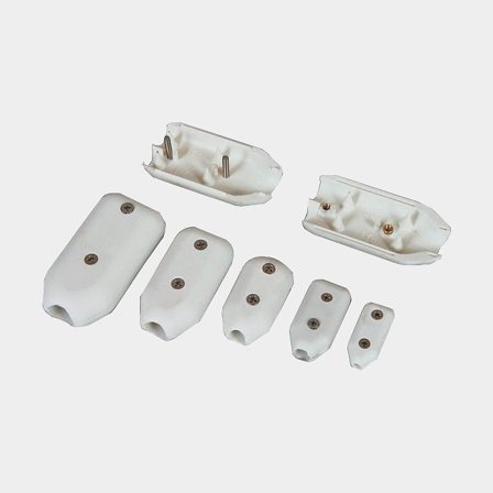 Sběrač lan / plastový spoj pro Ø12 - 14 mm lano, 2 kusy