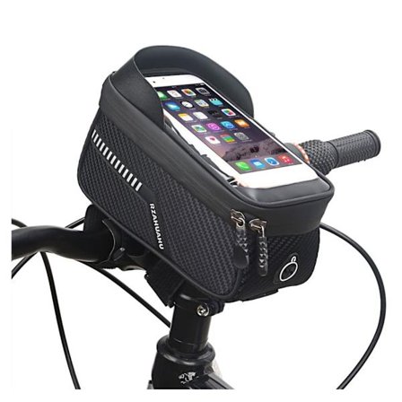 Universaali vedenpitävä kosketusnäyttö polkupyörän ohjaustanko laukku 7-tuumainen puhelimet