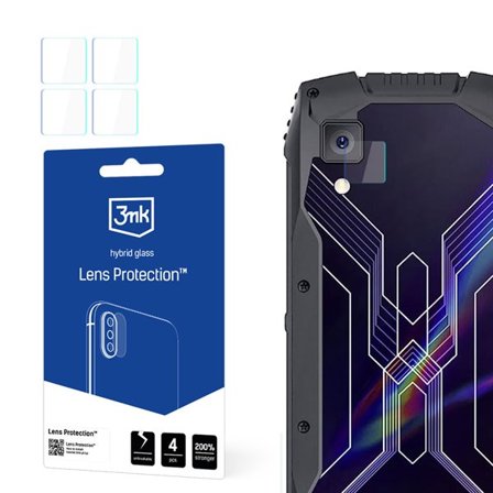 3mk Objektivbeskyttelse Kameraglass for Cubot King Kong Mini 3