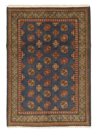 Afghan Fine Teppe Håndknyttet 101X148 Brun/Svart Afghanistan