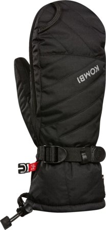 Kombi Opener Magnetic Mittens - Adults Unisex everyday gloves Black XS