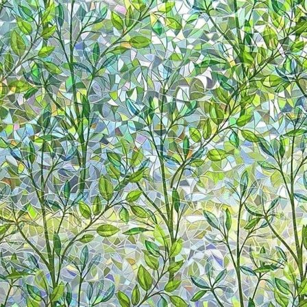 Selvklæbende vinduesfilm til solbeskyttelse og UV-beskyttelse, farvet glasfilm, uigennemsigtigt design til privatlivsbeskyttelse