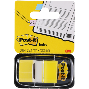 Post-It Index Gul