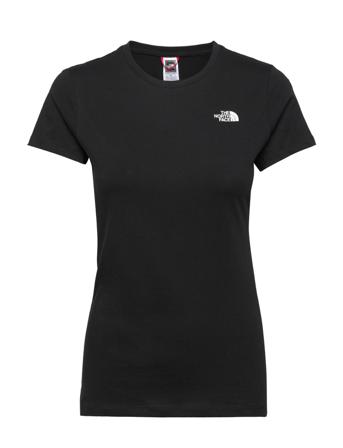 W S/S Sd Tee T-shirt Top Sort The North Face