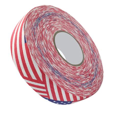 2,5 cm x 25 m Hockey Beskyttelsestape Sport Badminton Stangpuder Hockeykøllebånd Stjerner & Striber