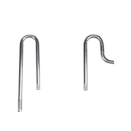 Lily Pipe Rustfritt Stål Innstrømnings- og Utstrømningsfilter for Akvarium Plantet Fisketank [dB}