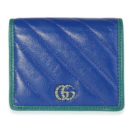 Gucci Vintage, Wallets & Cardholders Blauw, Dames, Maat:ONE Size