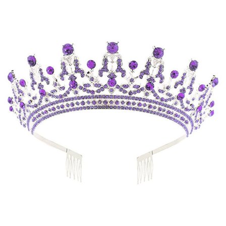 Full Diamond Crown Crown Tiara LILA