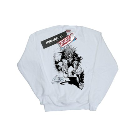 DC Comics Herr Lobo Sketch Sweatshirt S Vit