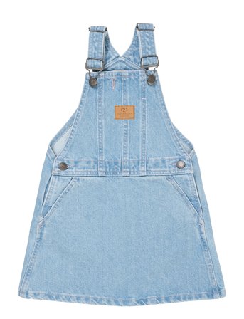 Copenhagen Colors | Organic Denim Spencer Dress W Heart | 110