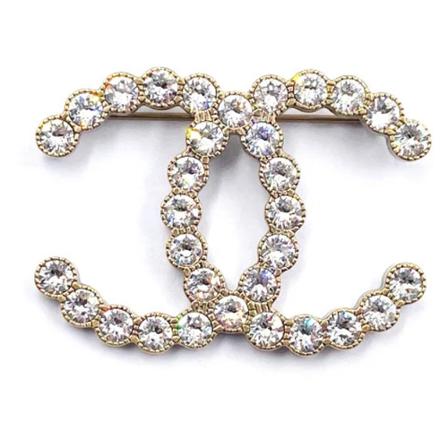 Chanel Vintage, Pre-owned Metal chanel-jewelry Geel, Dames, Maat:ONE Size