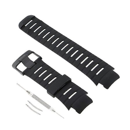 Myke gummireimer for SUUNTO X-LANDER Svarte med verktøysett db