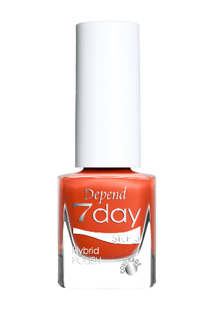 Depend 7day Hybrid Polish Sweden Nagellack Dam Röd 5 ML