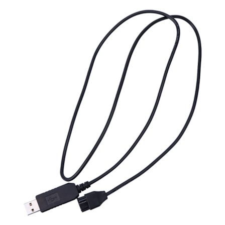 USB 5V till 12V Fläktkabel Adapter USB till 4Pin Kontakt för PC Chassi Fläkt Strömförsörjning Adapter Konverterare